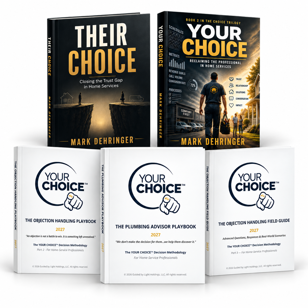 Complete Your Choice System with all three playbooks plus Their Choice and Your Choice